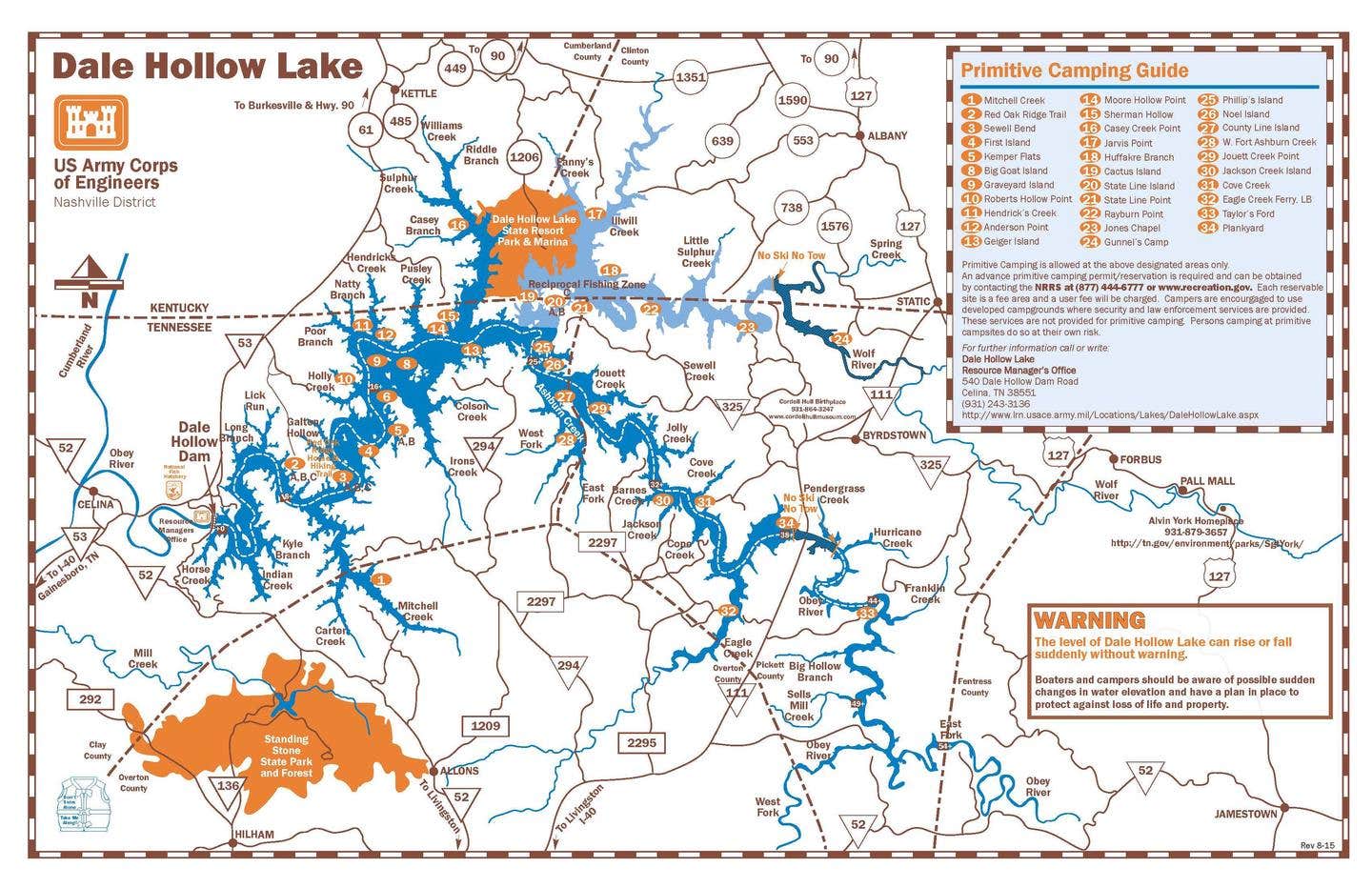 Camper submitted image from Dale Hollow Lake - Primitive Camping — Dale Hollow Lake State Resort Park - 5