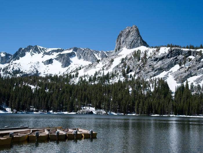 Camping near Coldwater Campground: Lake George Campground, Mammoth Lakes, California