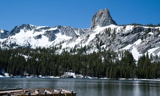 Camping near Devils Postpile National Monument: Lake George Campground, Mammoth Lakes, California