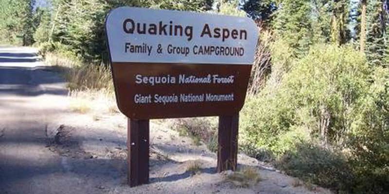 Camper submitted image from Sequoia National Forest Quaking Aspen Campground