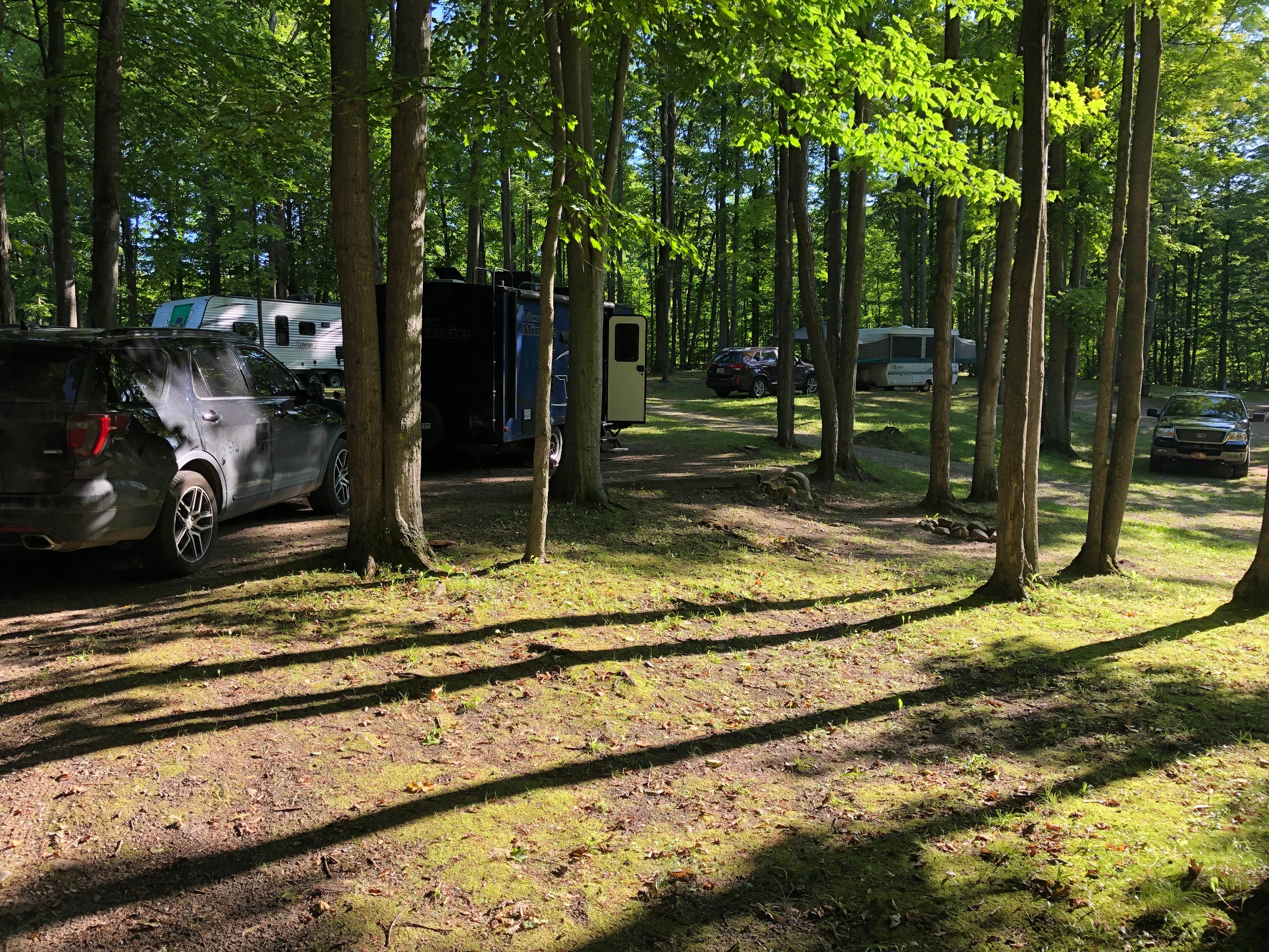 Camper-submitted photo at Cadillac Woods Campground near Lake City, MI