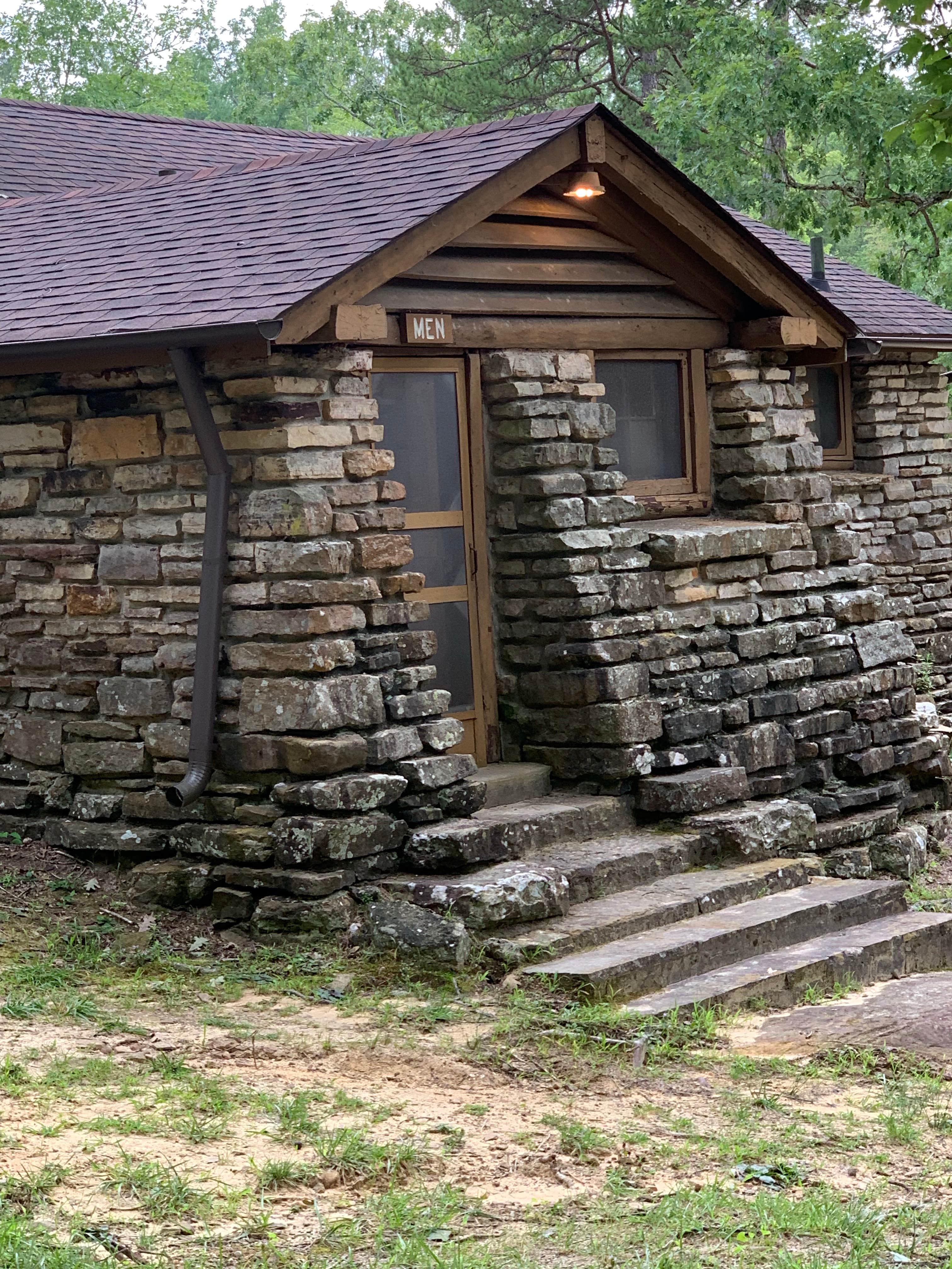 Nate H.'s photo of a cabin at Pickett CCC Memorial State Park Campground near Lake Cumberland