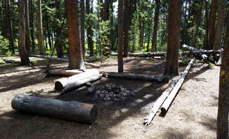 Camping near Canyon Campground — Yellowstone National Park: 4R2 Yellowstone National Park Backcountry — Yellowstone National Park, Yellowstone National Park, Wyoming