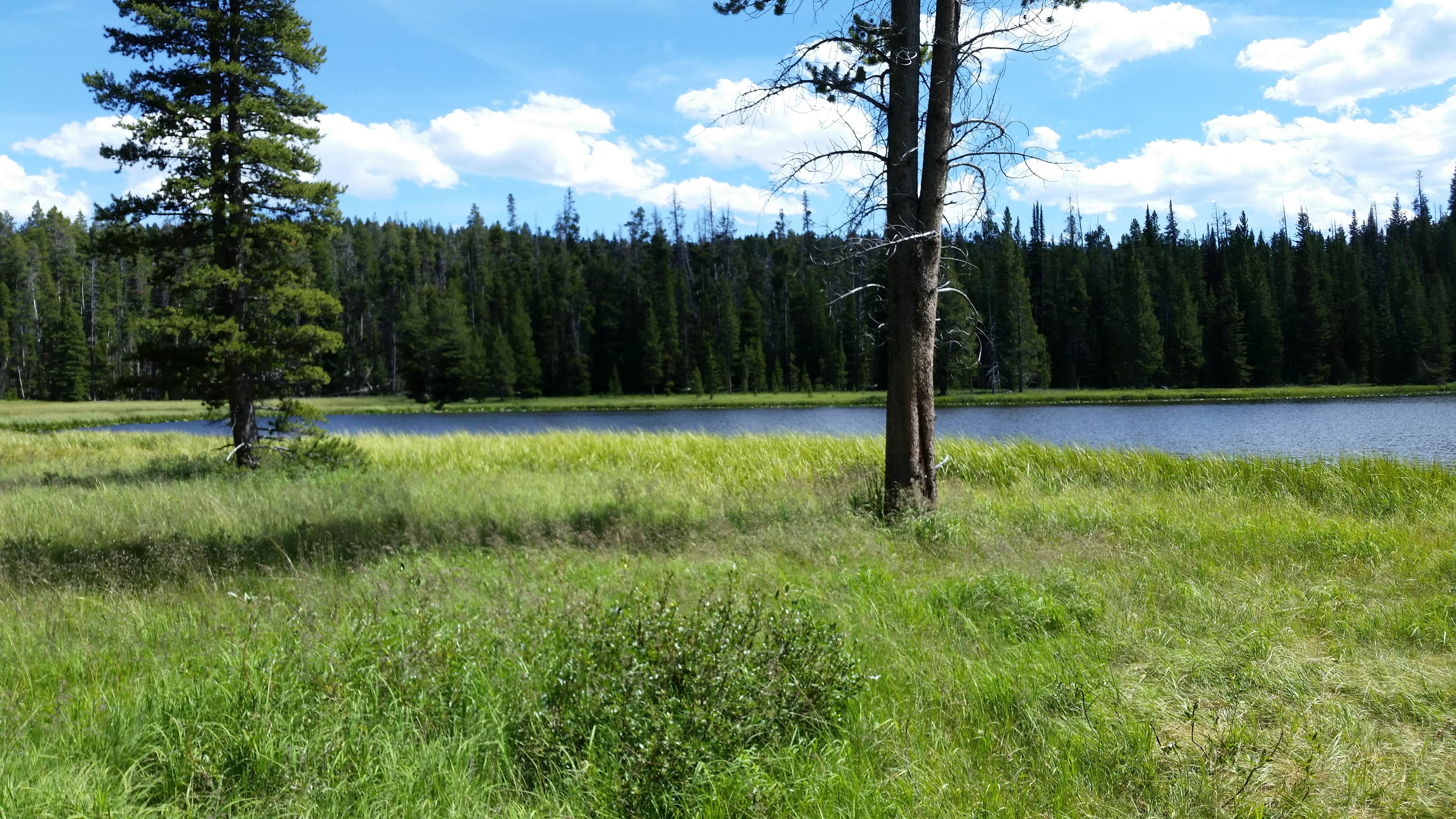 View of east end of Ribbon Lake