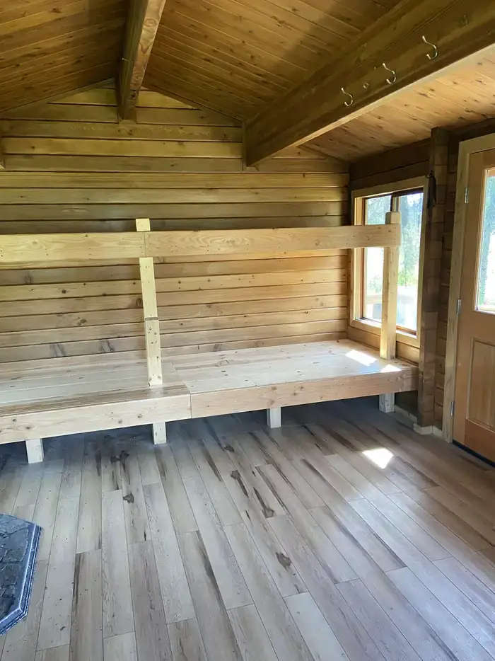 Camping near Tenderfoot Creek: Romig Cabin, Cooper Landing, Alaska