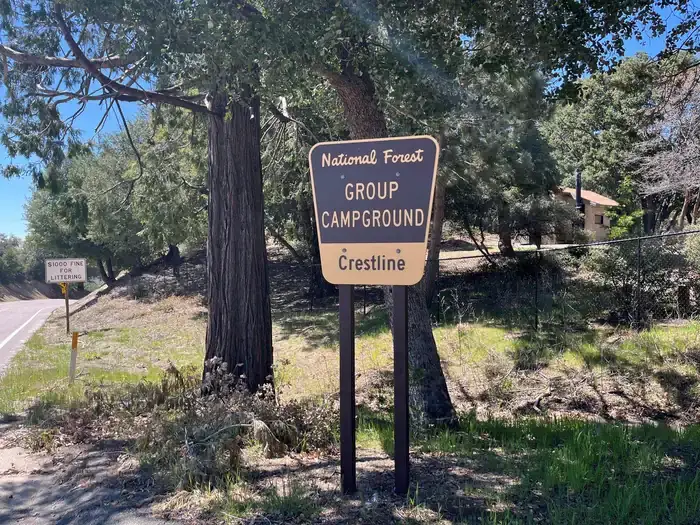 Camper-submitted photo at Crestline Group Campground near San Marcos, CA
