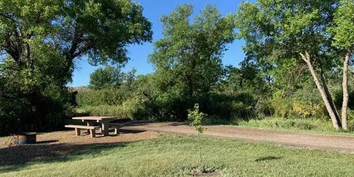 Camper submitted image from Buffalo Gap Campground (ND)