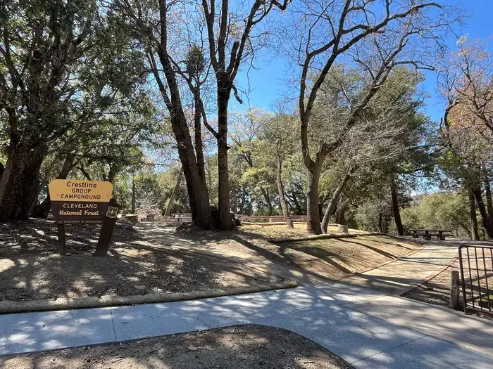 Camper-submitted photo at Crestline Group Campground near San Marcos, CA