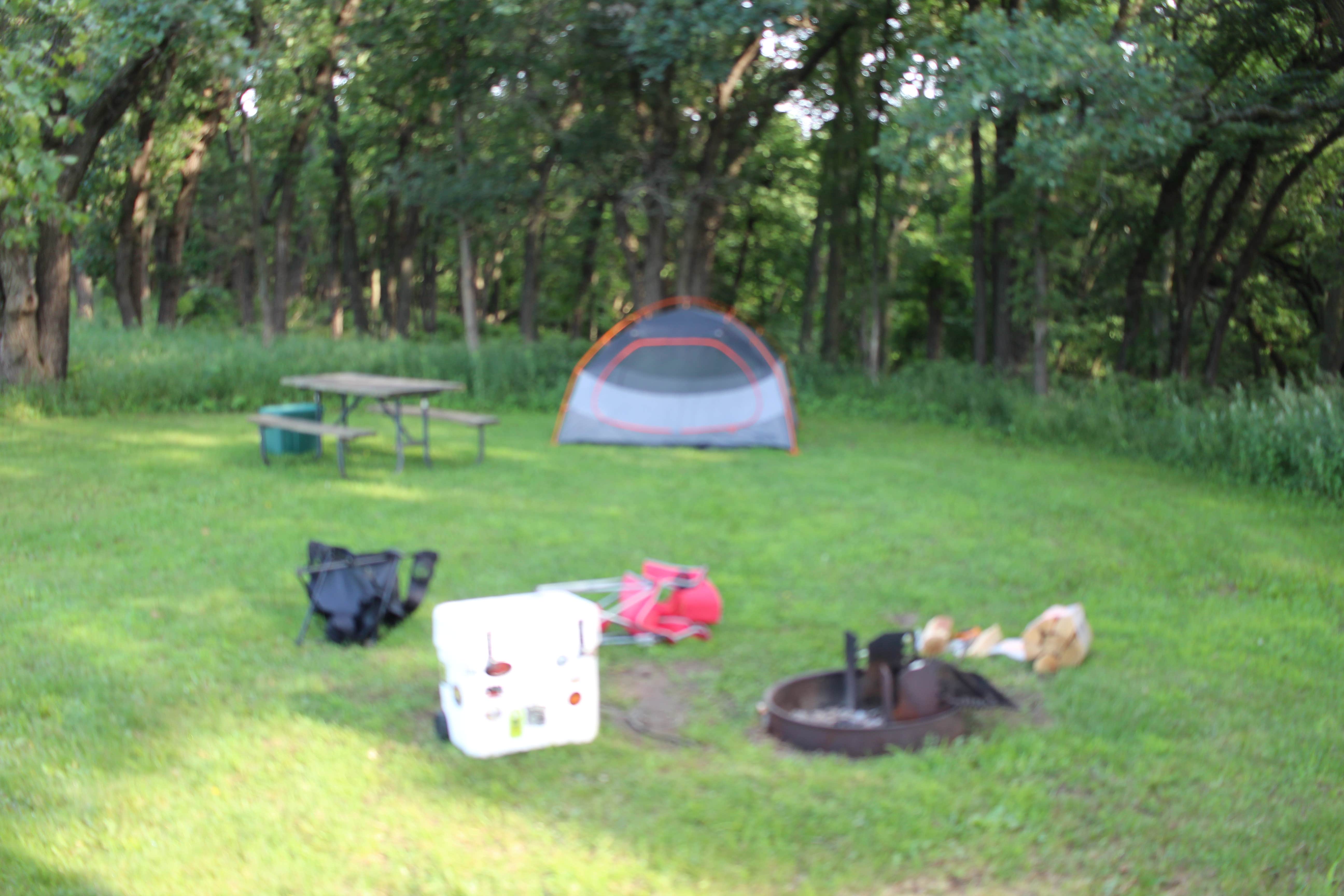 Joe R.'s photo at Oak Bluff Campground — Ponca State Park near Beresford, SD