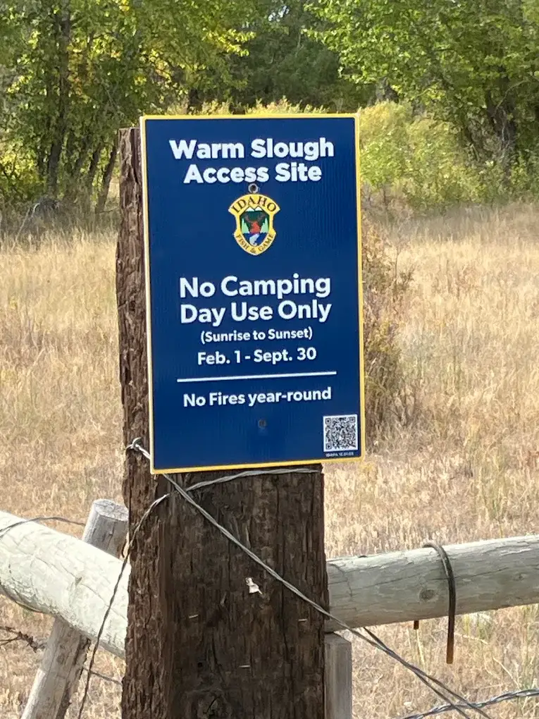 Camper-submitted photo at Warm Slough near Rigby, ID