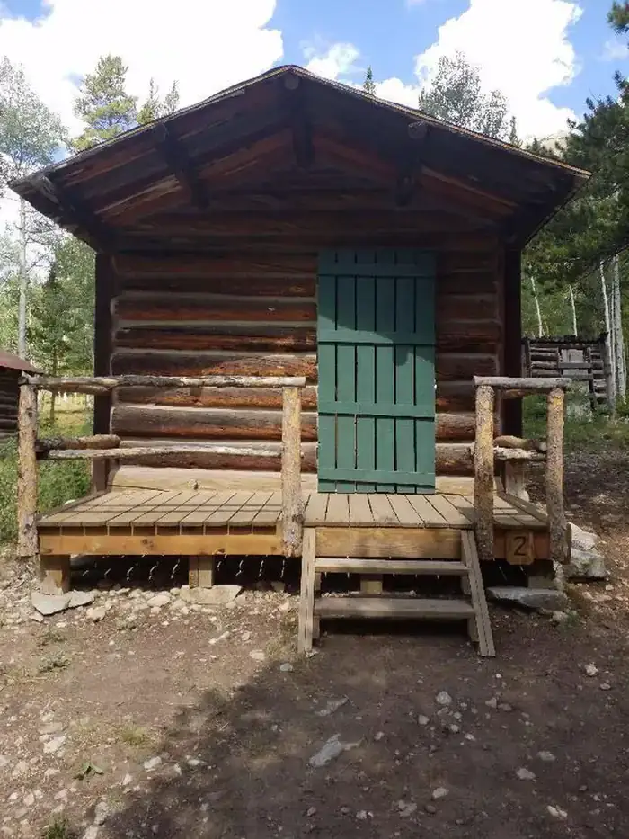 Camping near Dawson Cabin: Crescent Mining Camp, Granite, Colorado