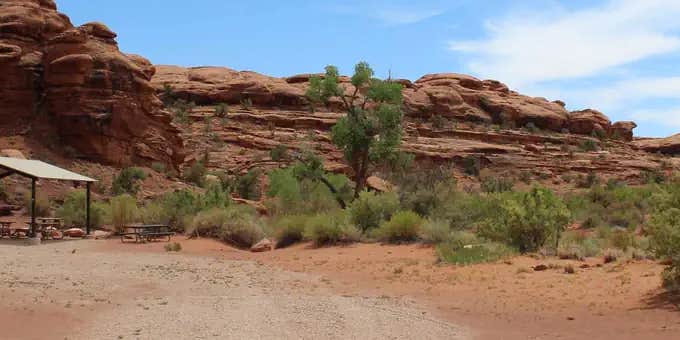 Camper submitted image from Indian Creek Falls Group Site