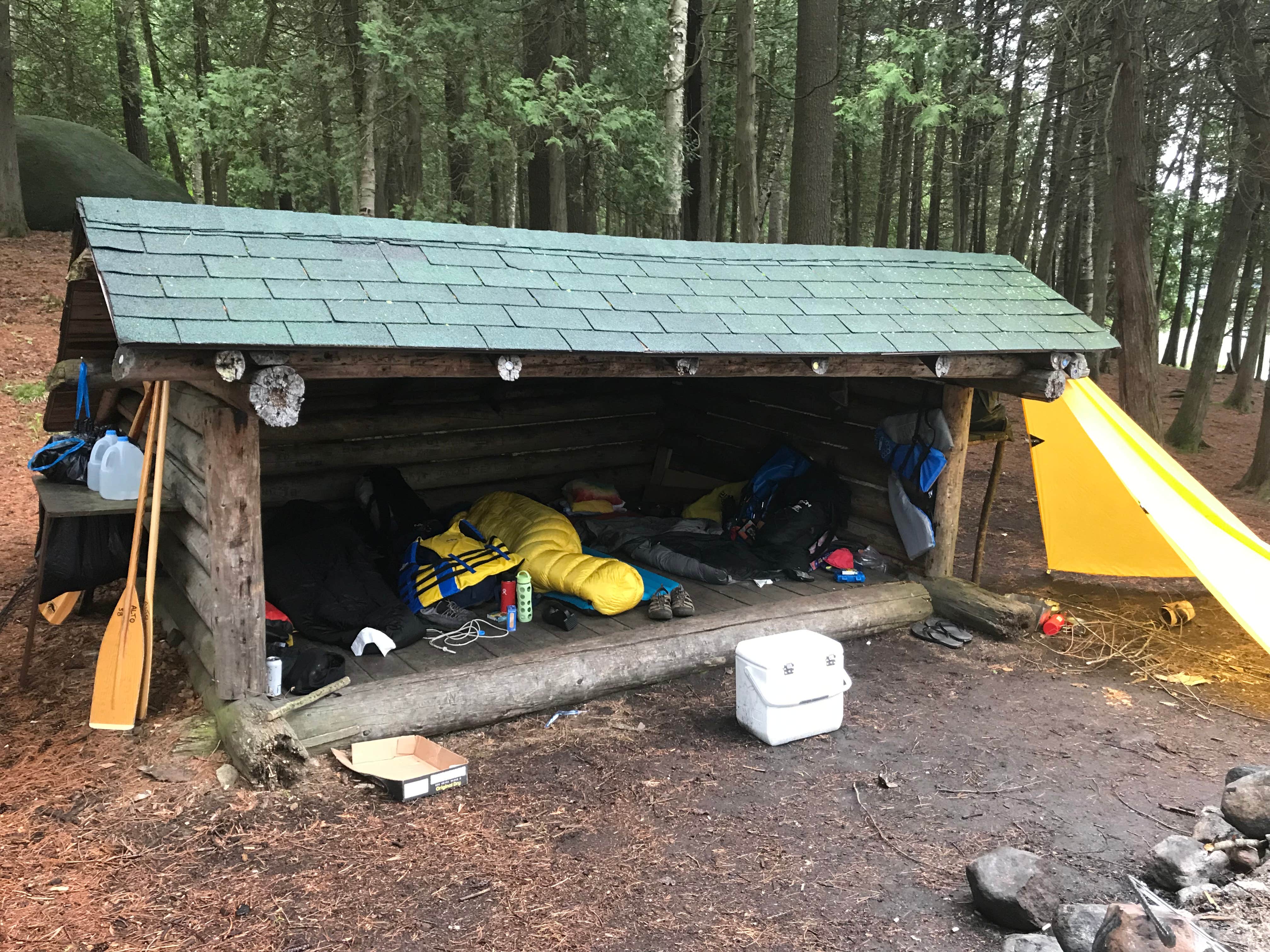 Stefan  S.'s photo of tent camping at Saranac Lake Islands Adirondack Preserve Campground near Blue Mountain Lake, NY