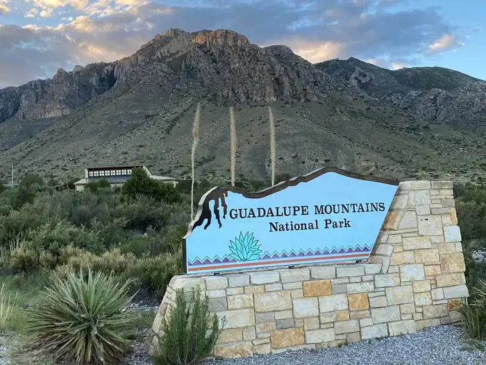 Camping near Mckittrick Ridge Wilderness Campground — Guadalupe Mountains National Park: Pine Springs Campground — Guadalupe Mountains National Park, Salt Flat, Texas