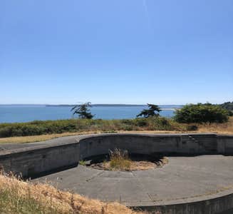 Camper-submitted photo from Beach Campground — Fort Worden Historical State Park