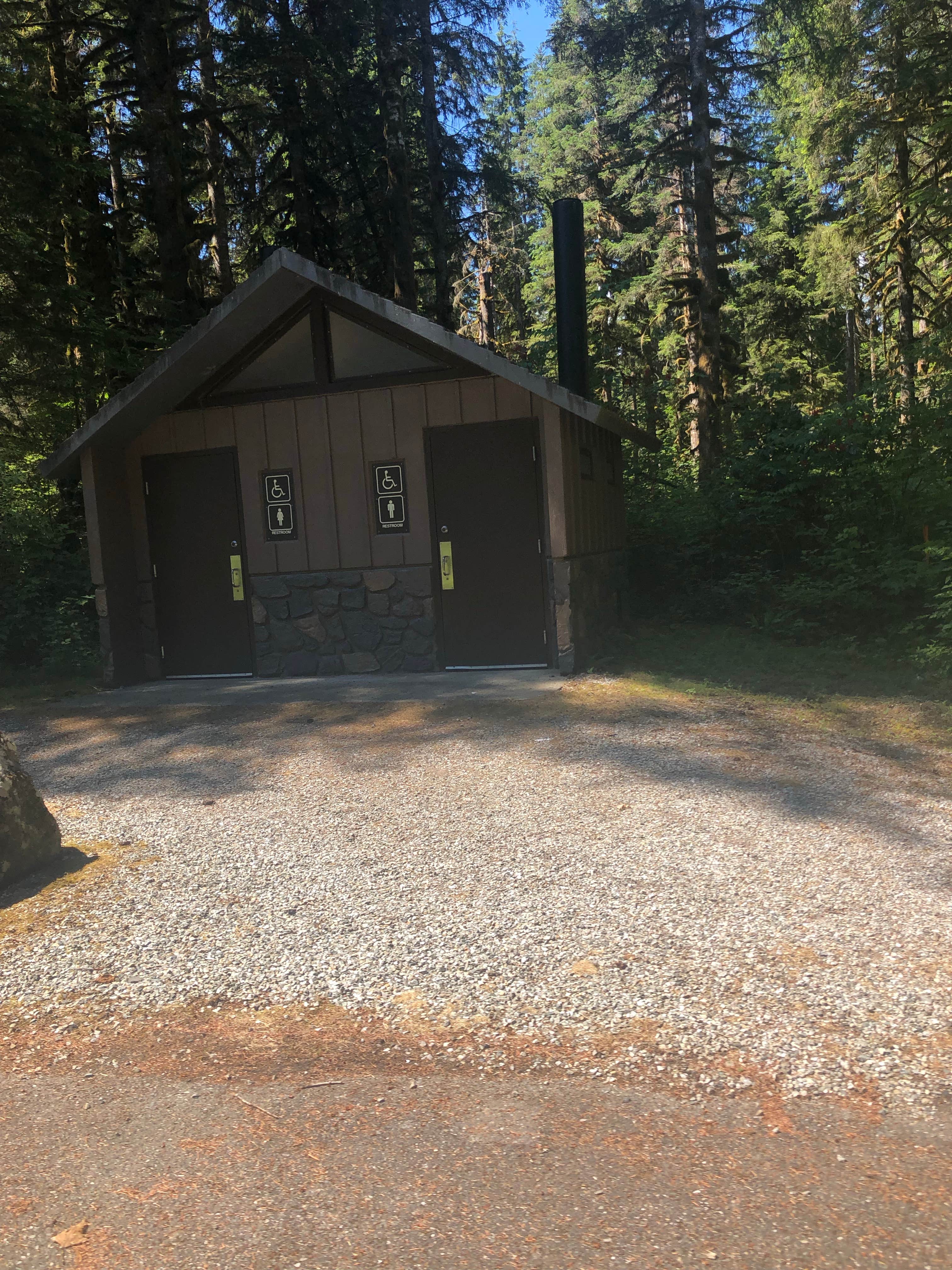 Tom K.'s photo of glamping accommodations at Panorama Point Campground near Arlington, WA