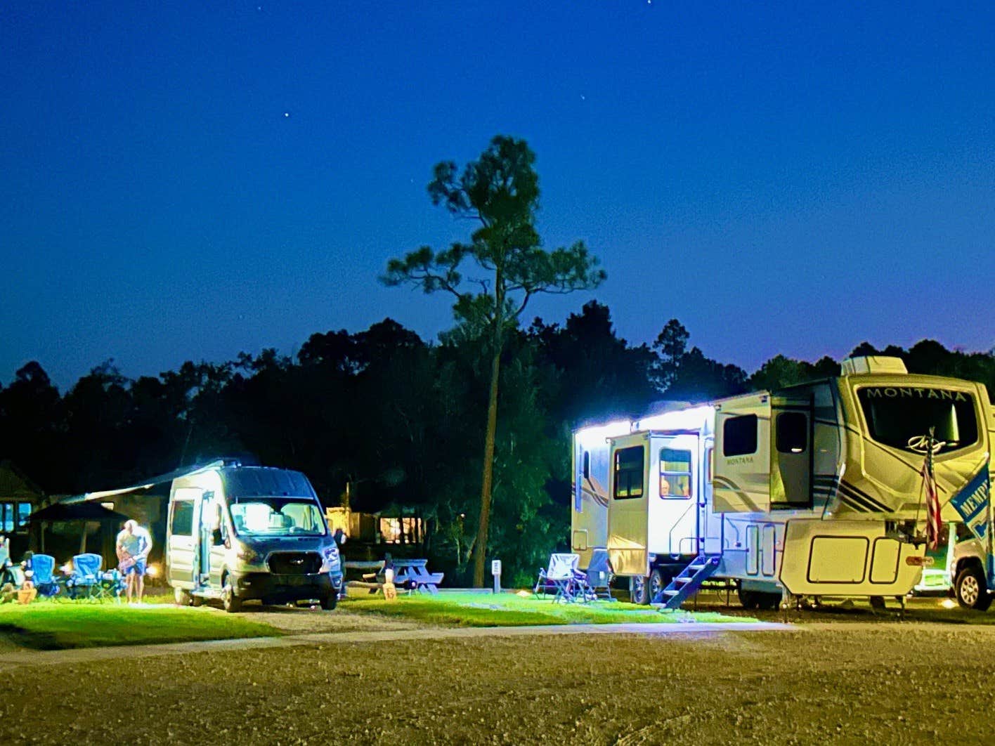Camper-submitted photo at Retroville 1960s-70 Drive In Movie/TV Themed RV Park near Vernon, FL