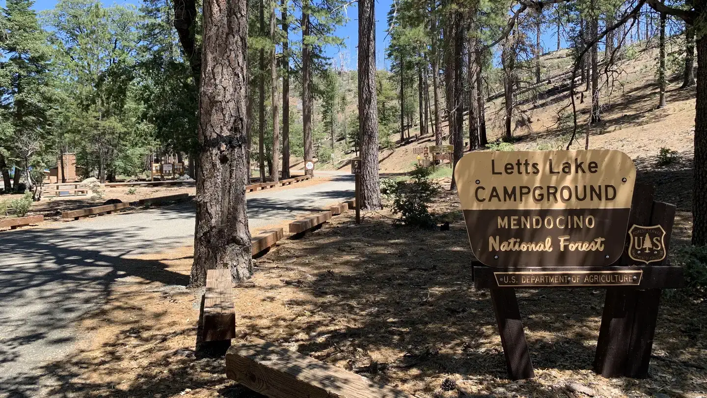 Camper-submitted photo at Letts Lake Campground — Mendocino National Forest near Stonyford, CA