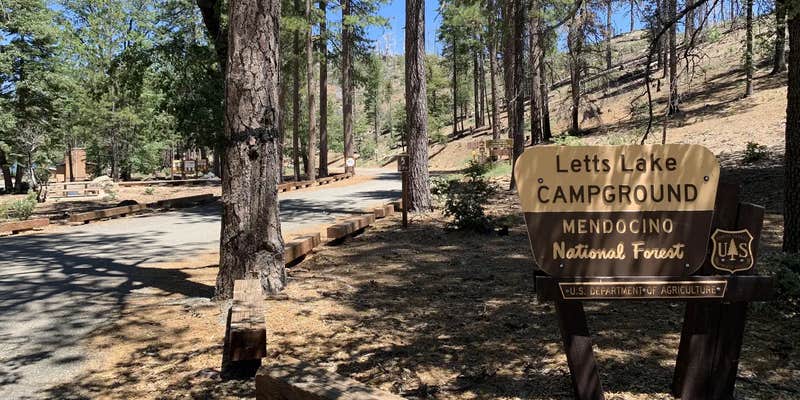 Camper submitted image from Letts Lake Campground — Mendocino National Forest