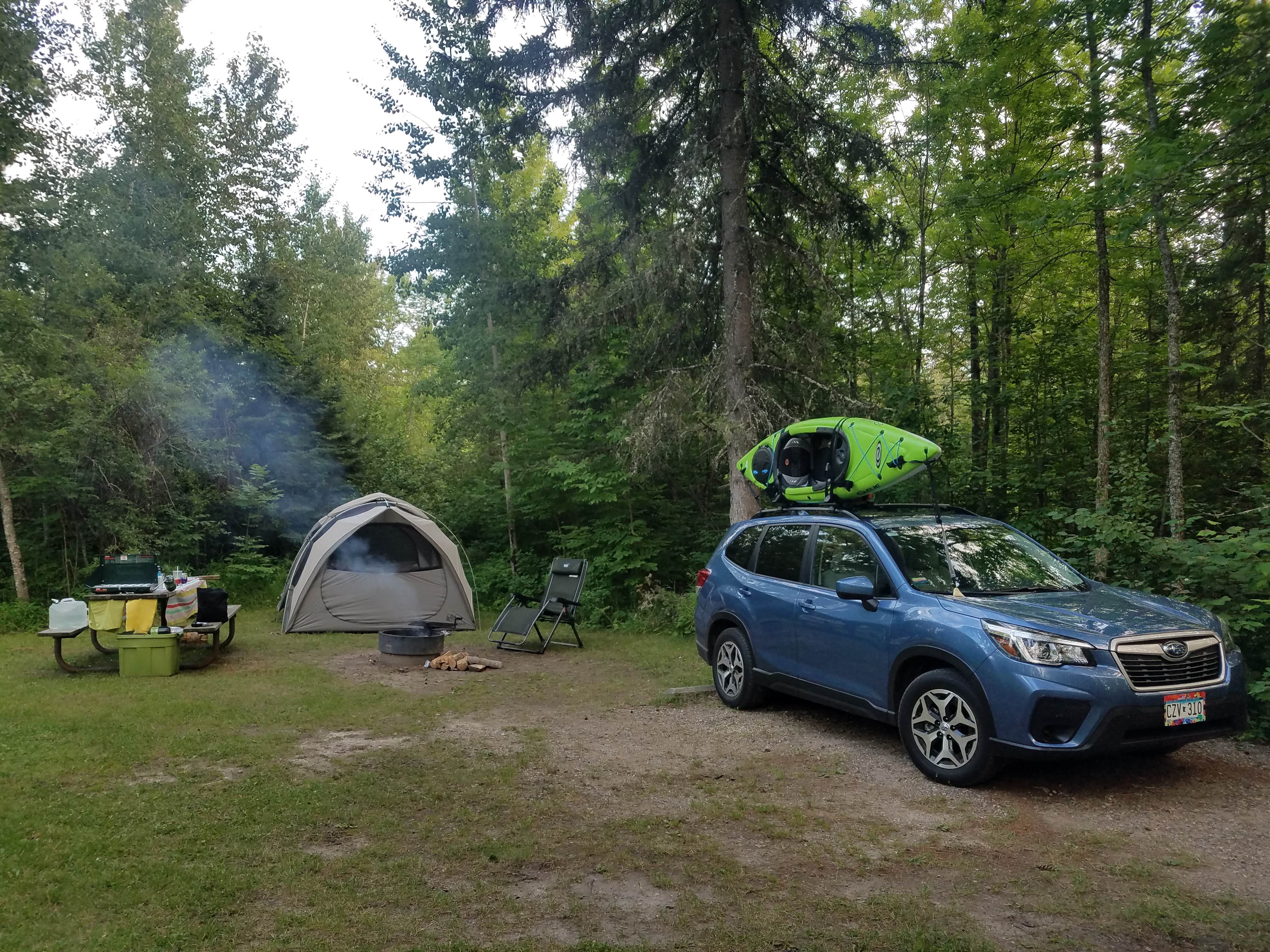 Jillian S.'s photo at The Lodge Campground — Scenic State Park near Wirt, MN