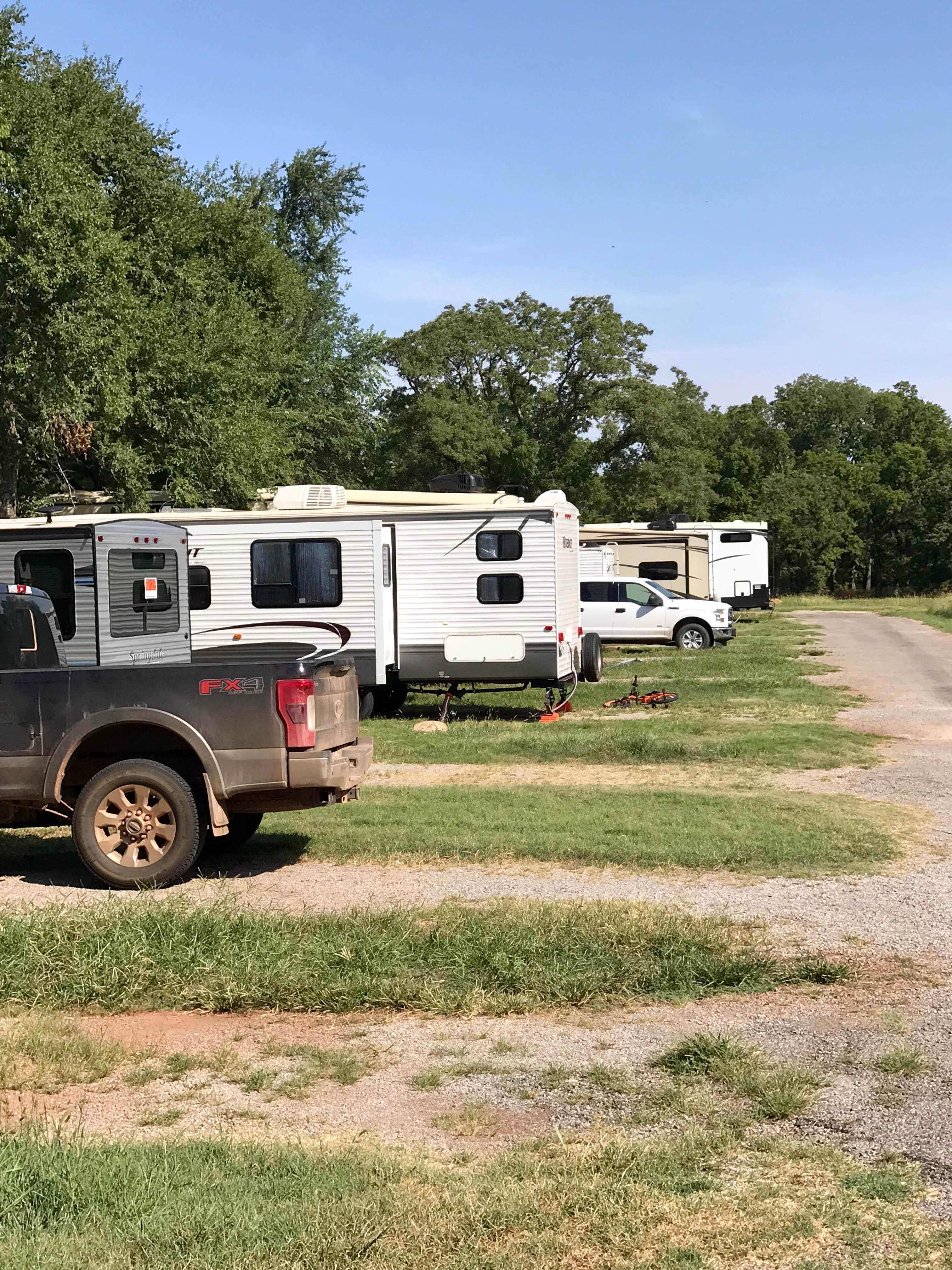 Kelly B.'s photo of rv camping at Foss State Park Campground near Lone Wolf, OK