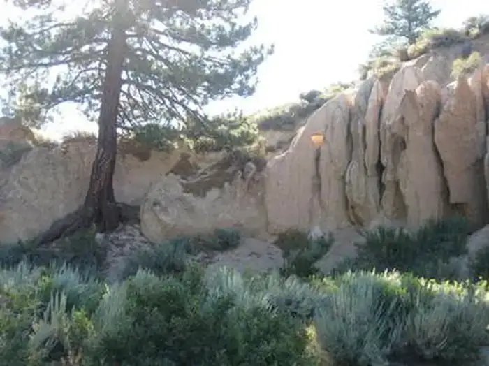 Camper-submitted photo at Tuff Campground near Toms Place, CA