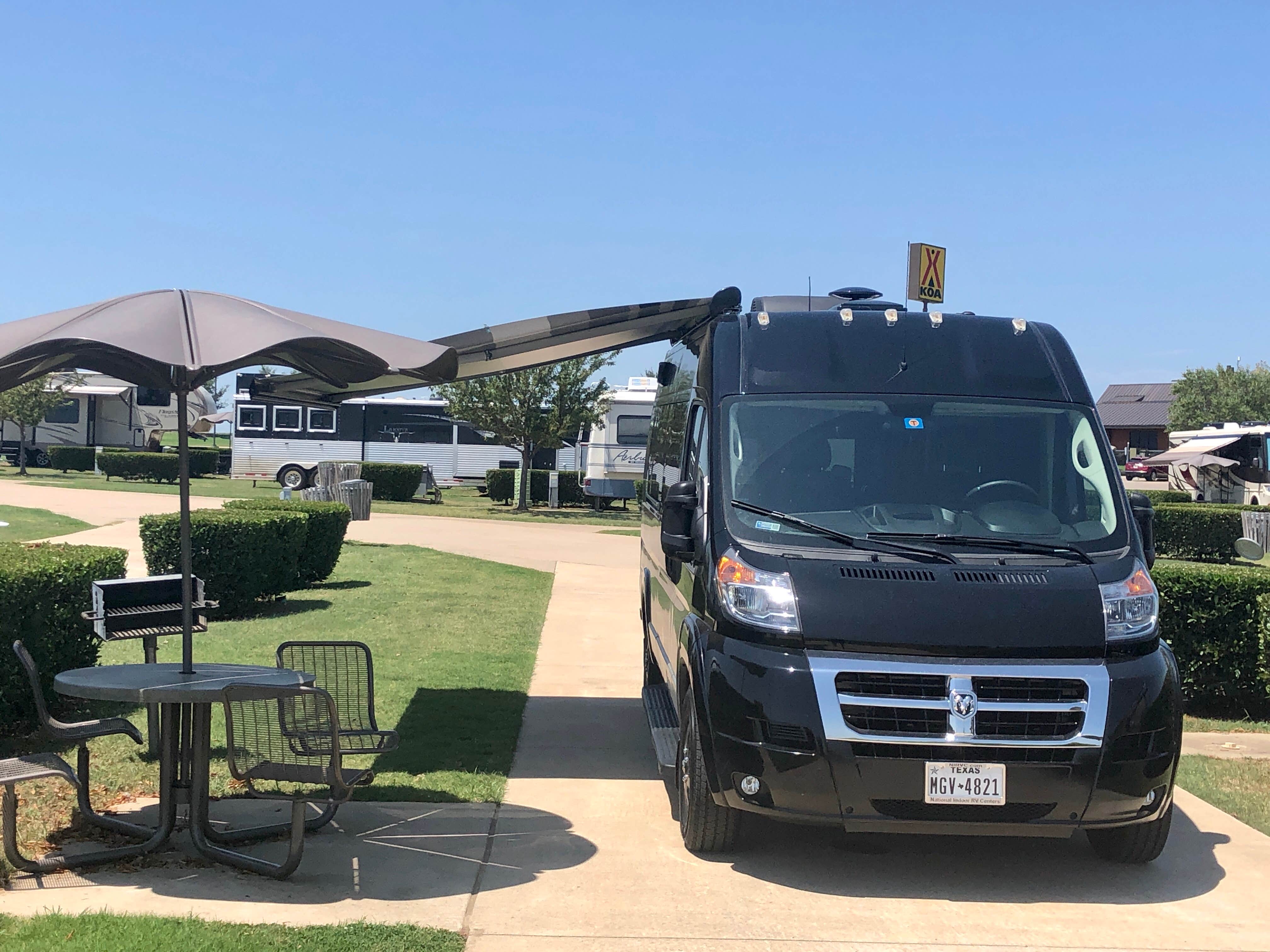 Chris P.'s photo of rv camping at Choctaw RV Park near Telephone, TX