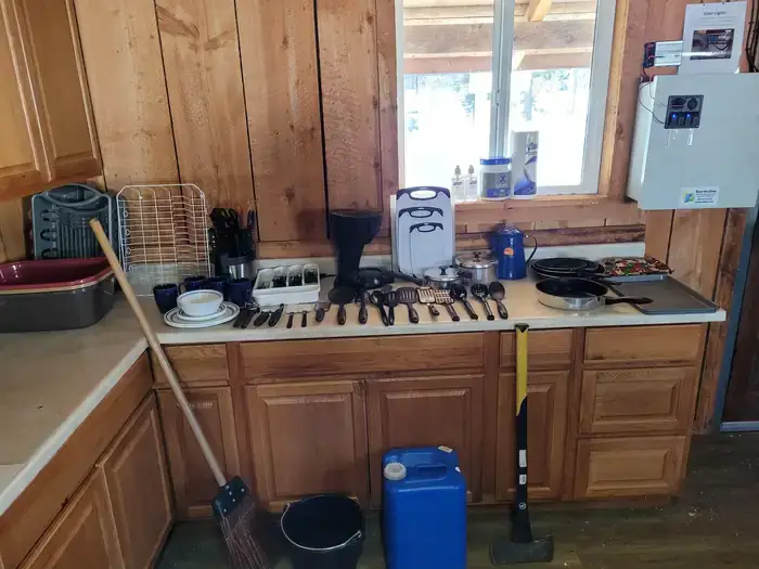 Camper-submitted photo at Jensen Cabin — Caribou Targhee National Forest near Alpine, WY