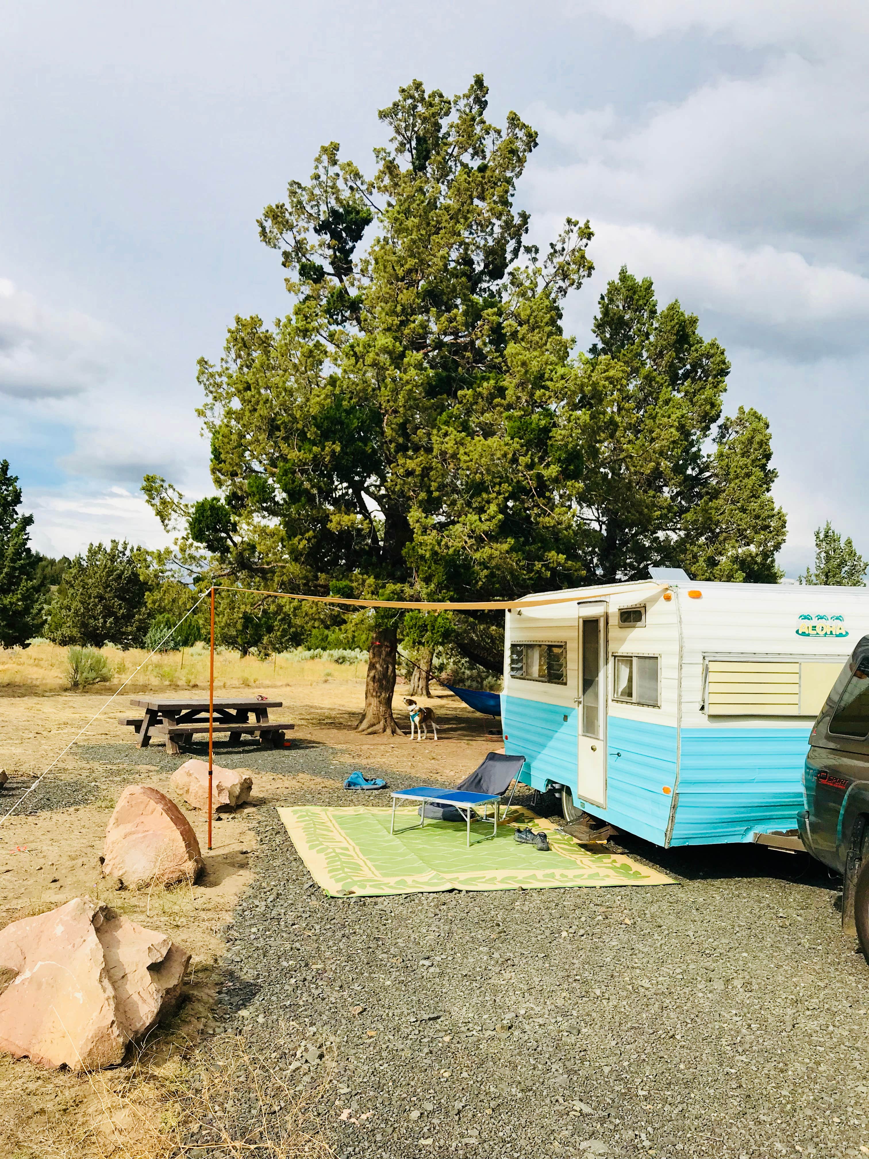 Patrick D.'s photo of rv camping at Skull Hollow Campground near Ochoco National Forest and Crooked River National Grassland