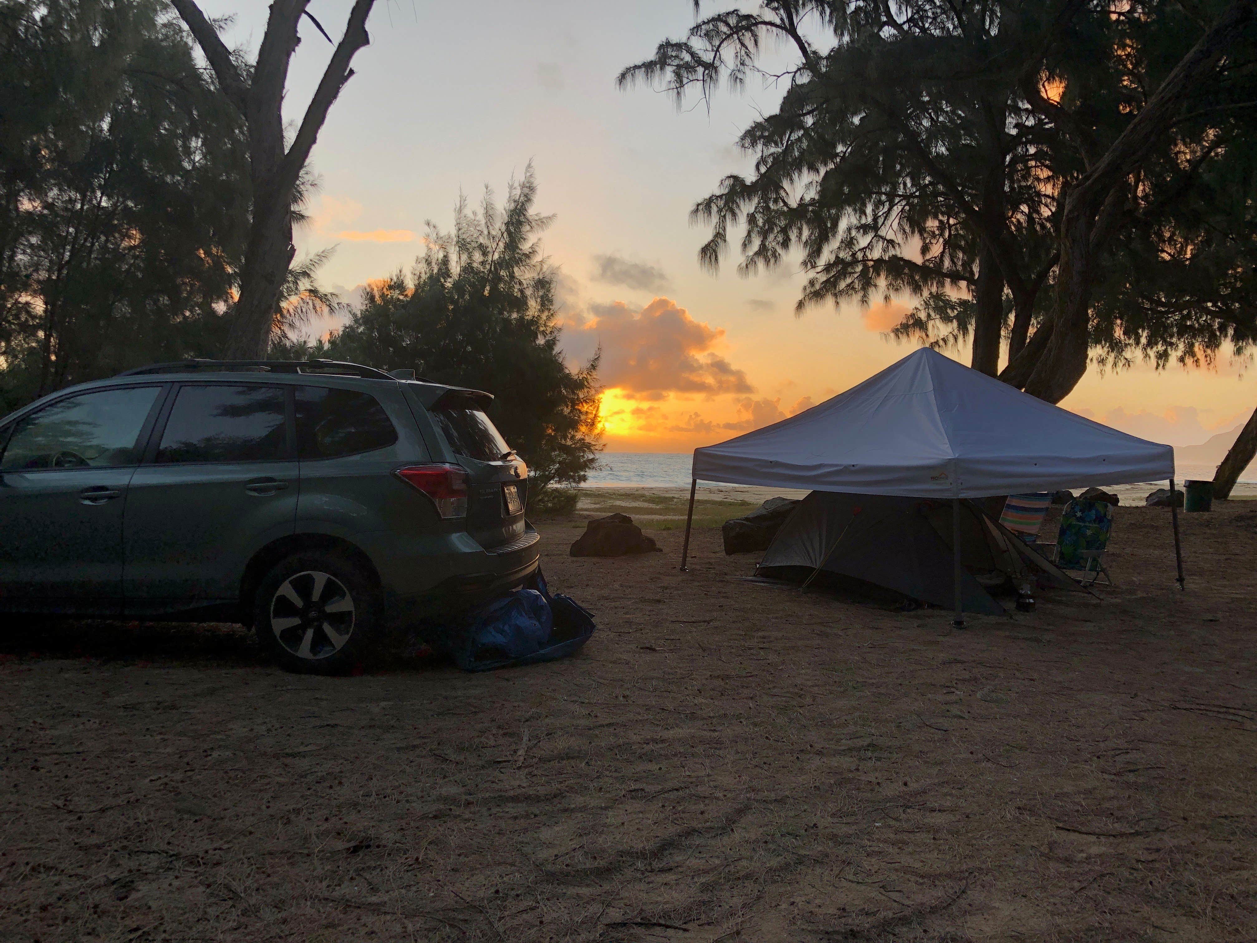 Camper-submitted photo at Bellows Field Beach Park in Hawaii