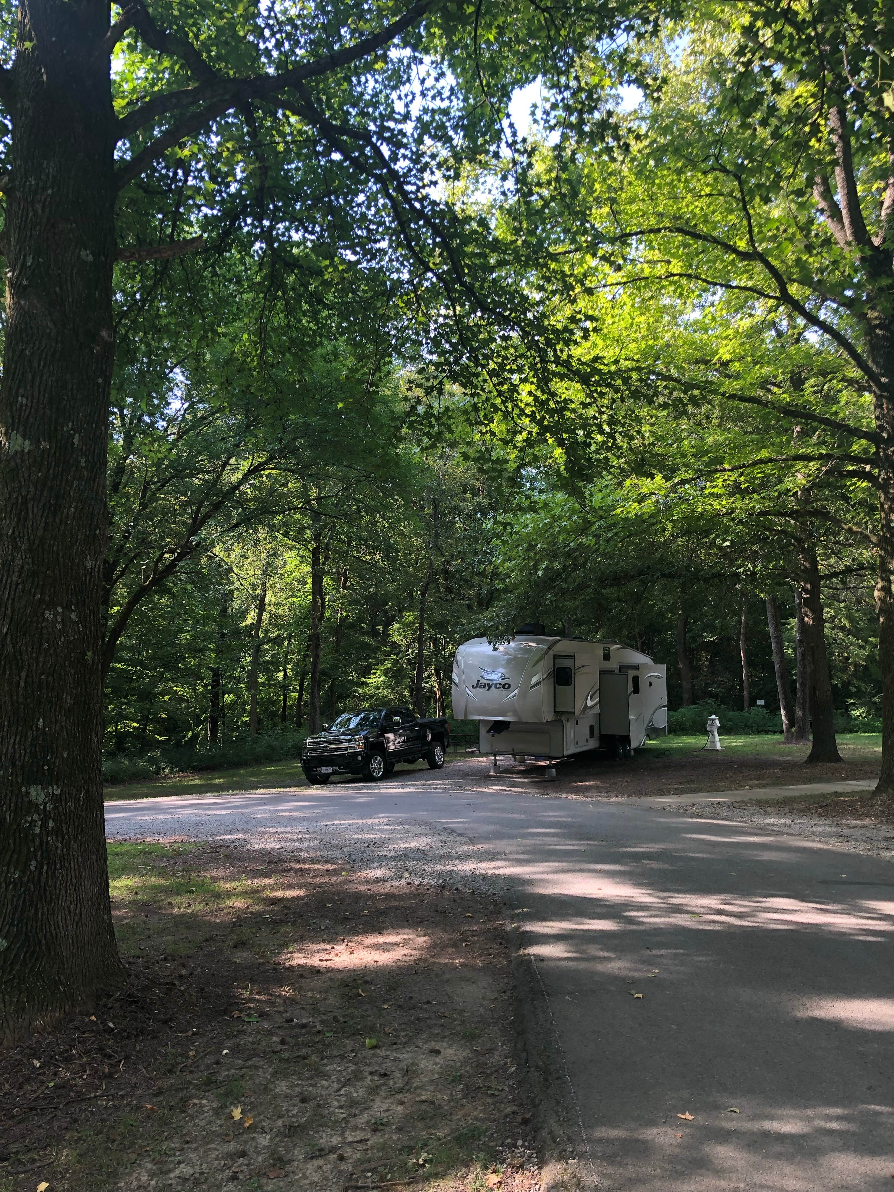 J K.'s photo of rv camping at Randolph County State Recreation Area near Farmington, MO