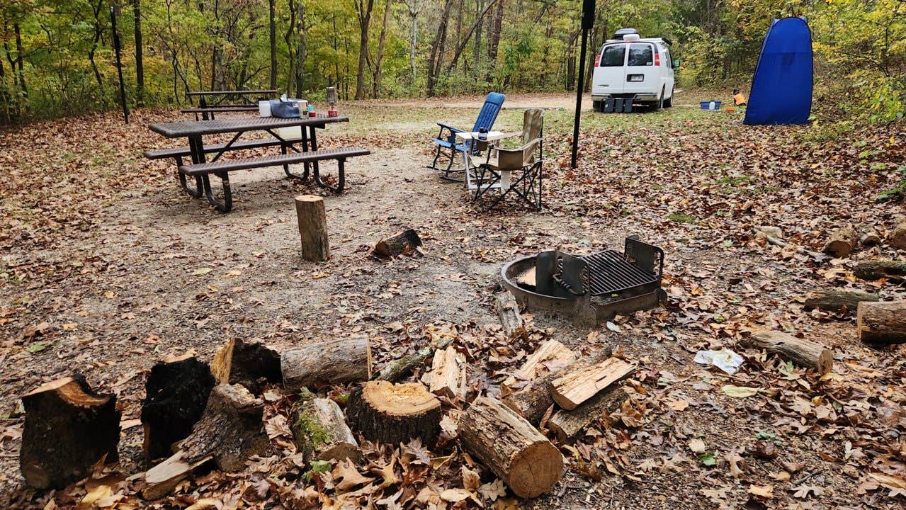 Fred S.'s photo of a dispersed camping area at Blue Spring Backcountry Camping — Ozark National Scenic Riverway near Hartshorn, MO