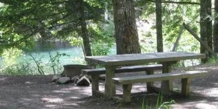 Camper submitted image from Mount Hood National Forest Armstrong Campground - TEMP CLOSED FOR FIRE