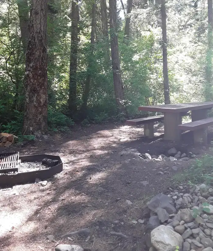 Camper-submitted photo at Trout Creek Campground (Mt) — Lolo National Forest near Superior, MT