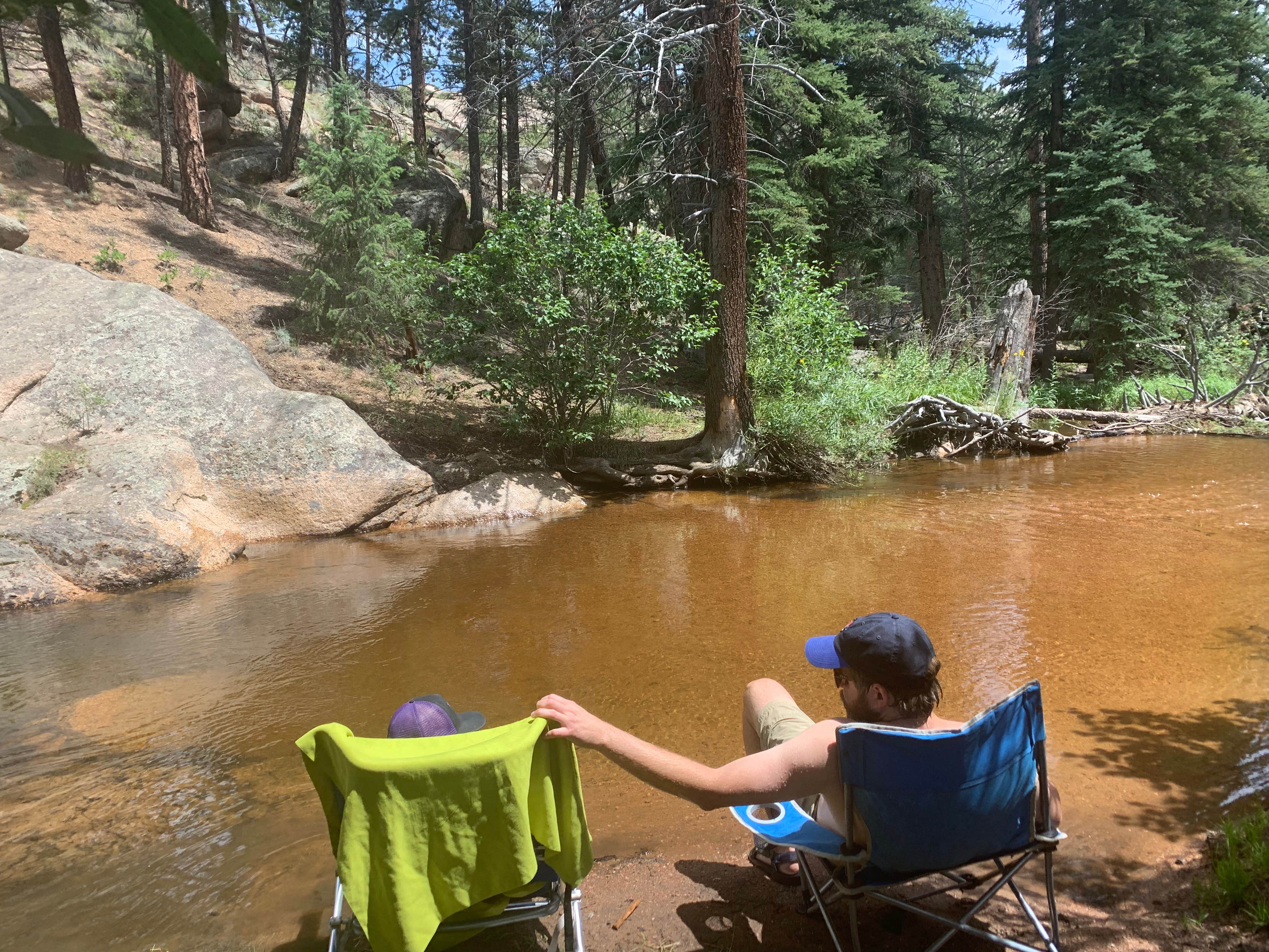 Camper-submitted photo at Goose Creek Campground near Deckers, CO