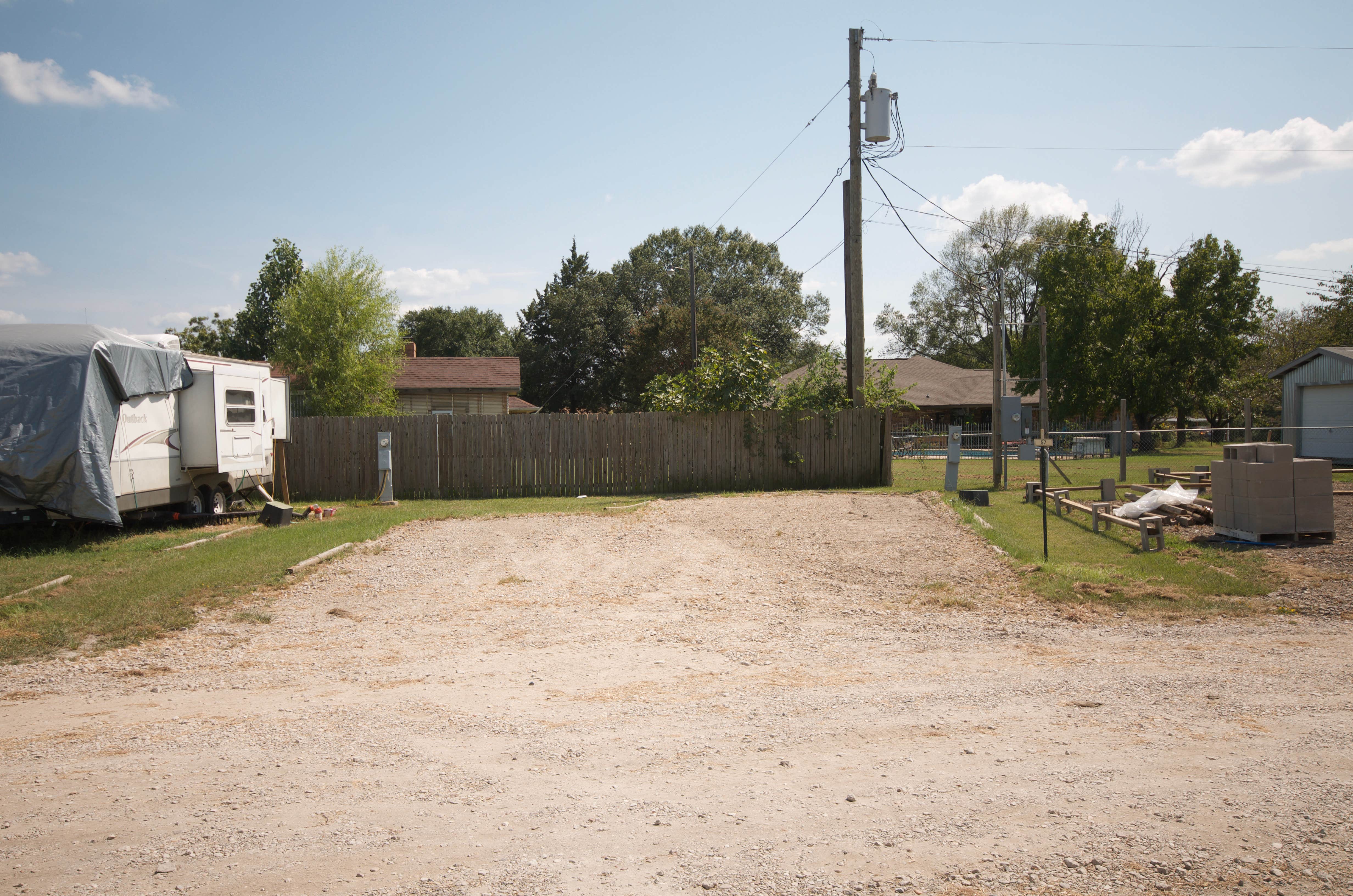 Randall R.'s photo of camping with pets at Cedar Creek Lake RV Park near Lindale, TX
