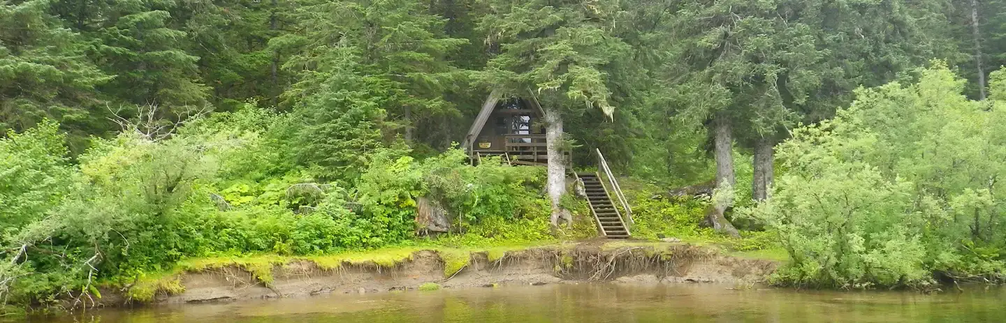 Camping near Virginia Lake Cabin: Mount Rynda Cabin, Petersburg, Alaska