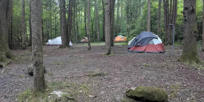 Camper submitted image from Big Creek Group Camp — Great Smoky Mountains National Park