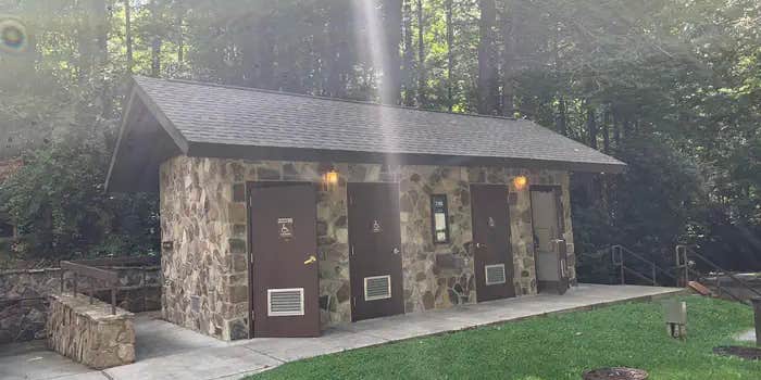 Camper submitted image from Van Hook Glade