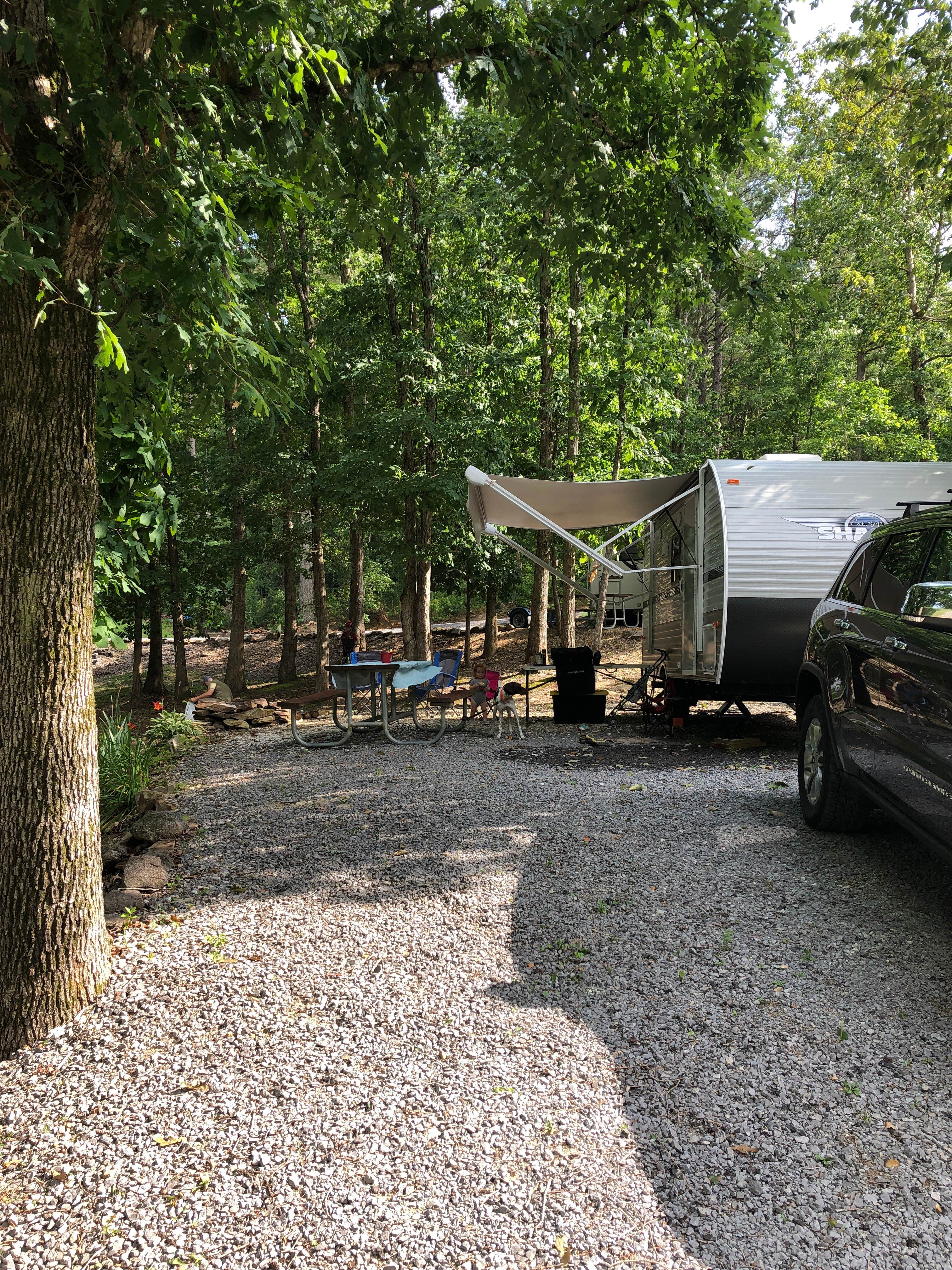 Brittney  P.'s photo of rv camping at Little River RV Park & Campground near Cave Spring, GA