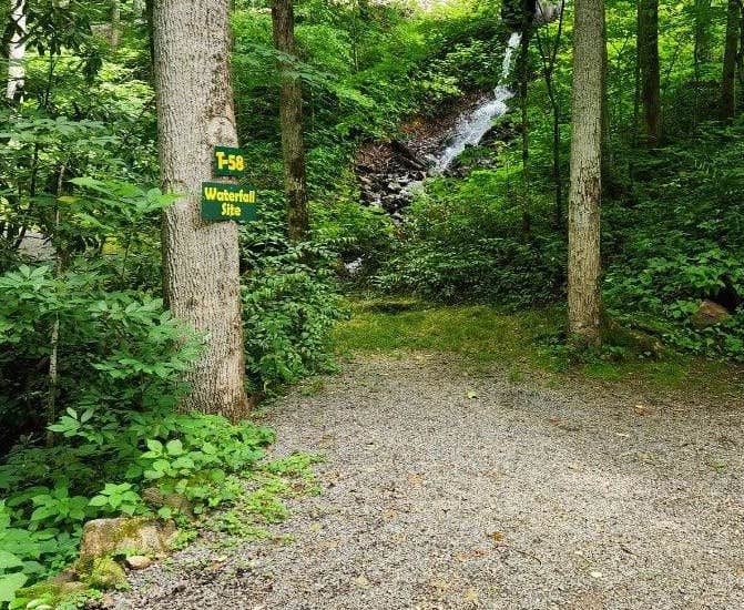 Camper-submitted photo at Moonshine Creek Campground near Waynesville, NC