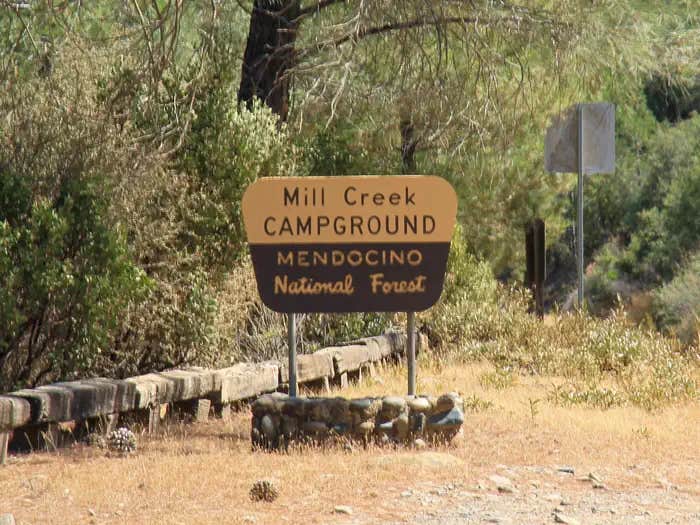 Camper submitted image from Mill Creek Mendocino National Forest — Mendocino National Forest - 1