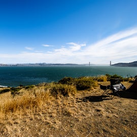 Site #4 view of San Francisco and bay