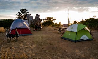 Camping near H. Dana Bower Rest Area Northbound: Sunrise - Angel Island State Park, Tiburon, California