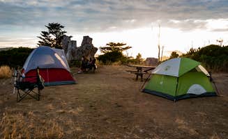 Randy B.'s photo of tent camping at Sunrise Campground — Angel Island State Park near Brisbane, CA