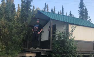 Melissa F.'s photo at Denali Grizzly Bear Resort near Healy, AK
