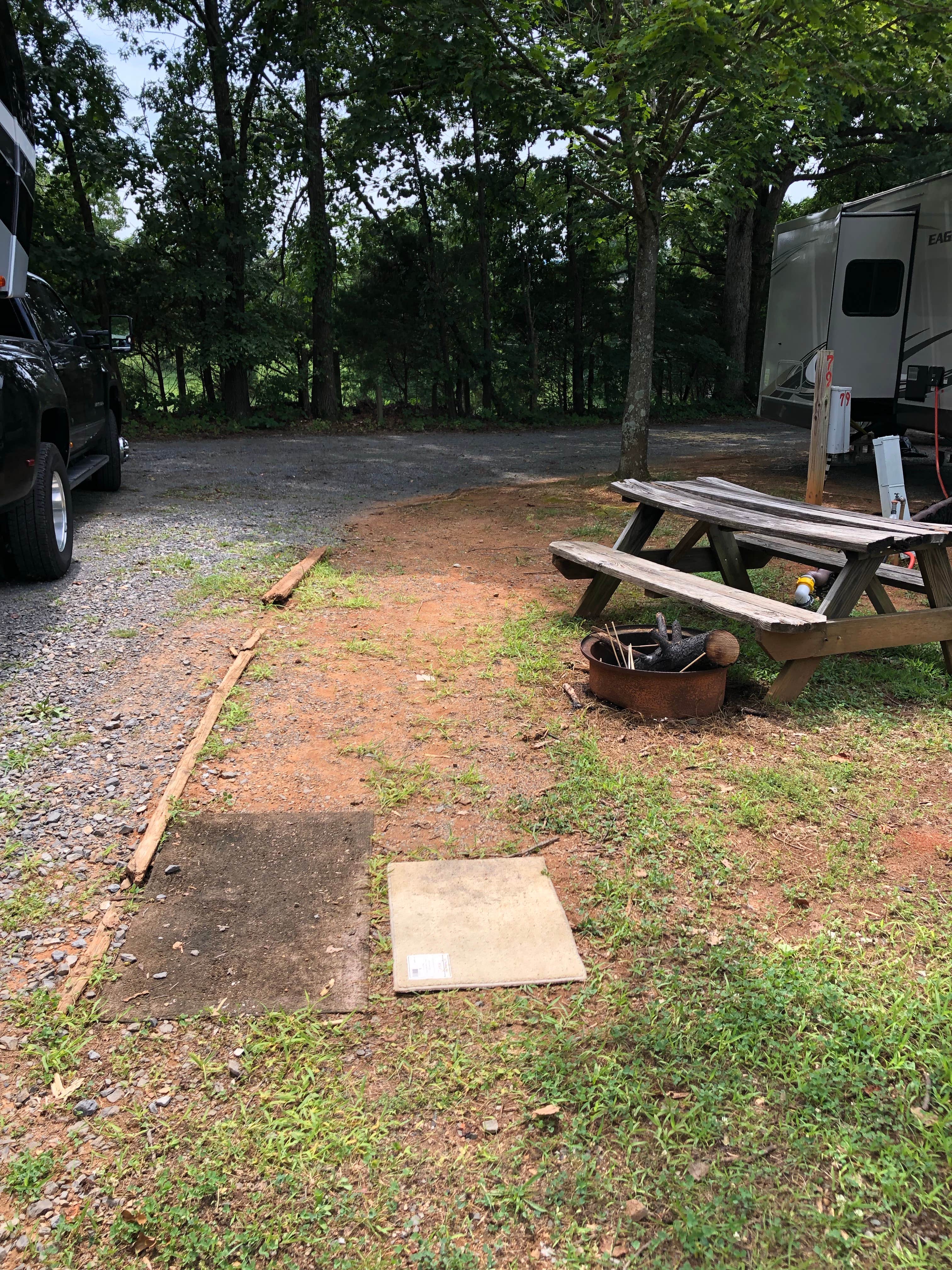 Steve W.'s photo of rv camping at Front Royal RV Campground - Permanently Closed near Rippon, WV