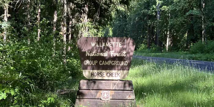 Camper submitted image from Horse Creek Group Campground