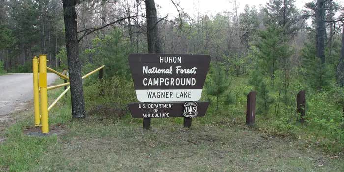 Camper submitted image from Wagner Lake (MI) — Huron Manistee National Forests
