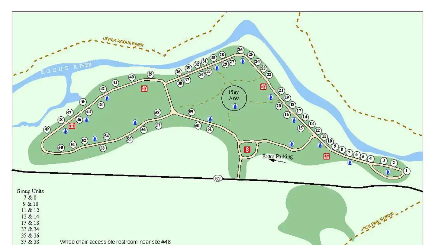 Camping near Huckleberry Mountain Campground: Farewell Bend Campground, Prospect, Oregon